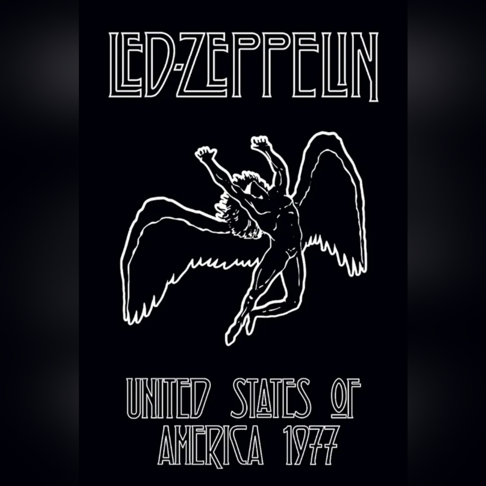 LED ZEPPELIN Poster ICARUS Black